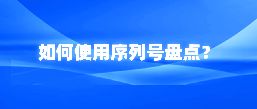 建议收藏！如何使用序列号盘点